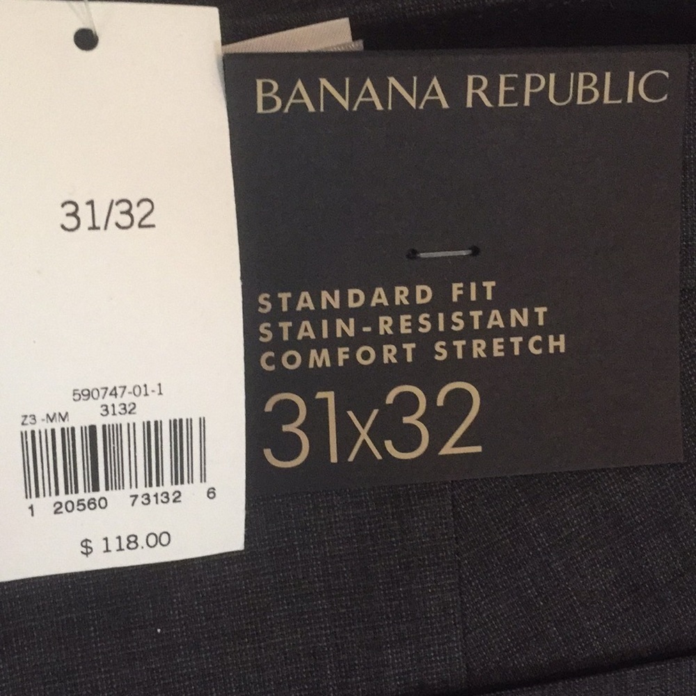 Banana Republic performance wool pants